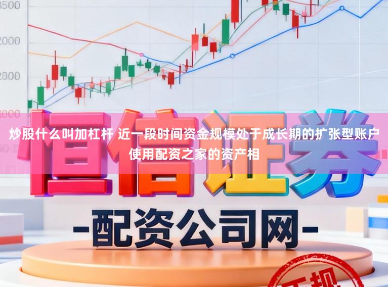 炒股什么叫加杠杆 近一段时间资金规模处于成长期的扩张型账户使用配资之家的资产相