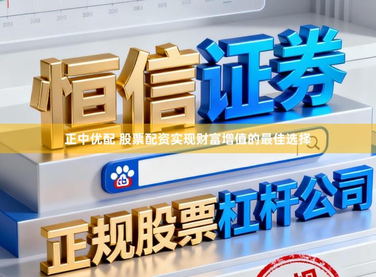 正中优配 股票配资实现财富增值的最佳选择
